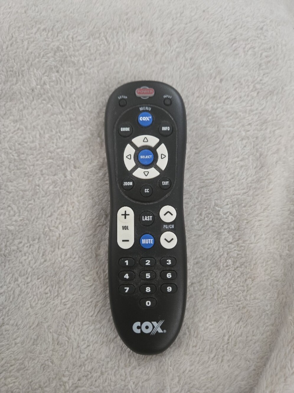 Cox TV Remote Controller # URC-2220-R Tested